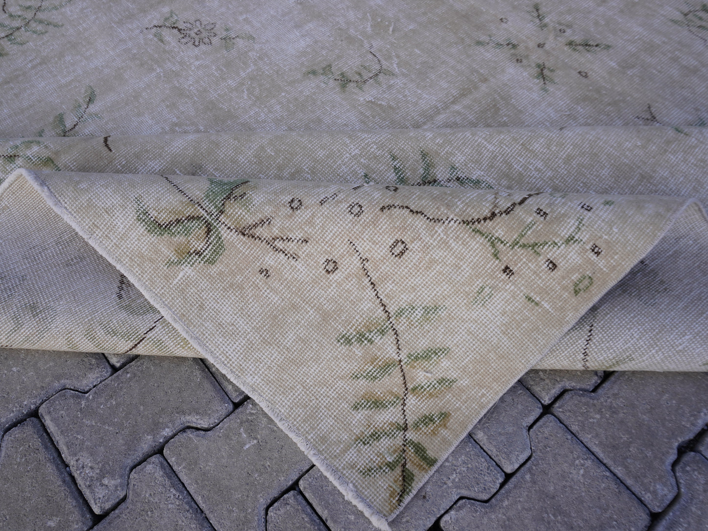 Wool Neutral Rug 7x10 Ft - sku65