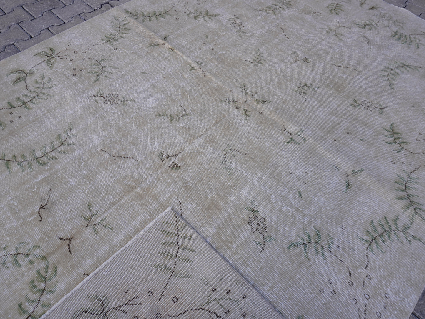 Wool Neutral Rug 7x10 Ft - sku65