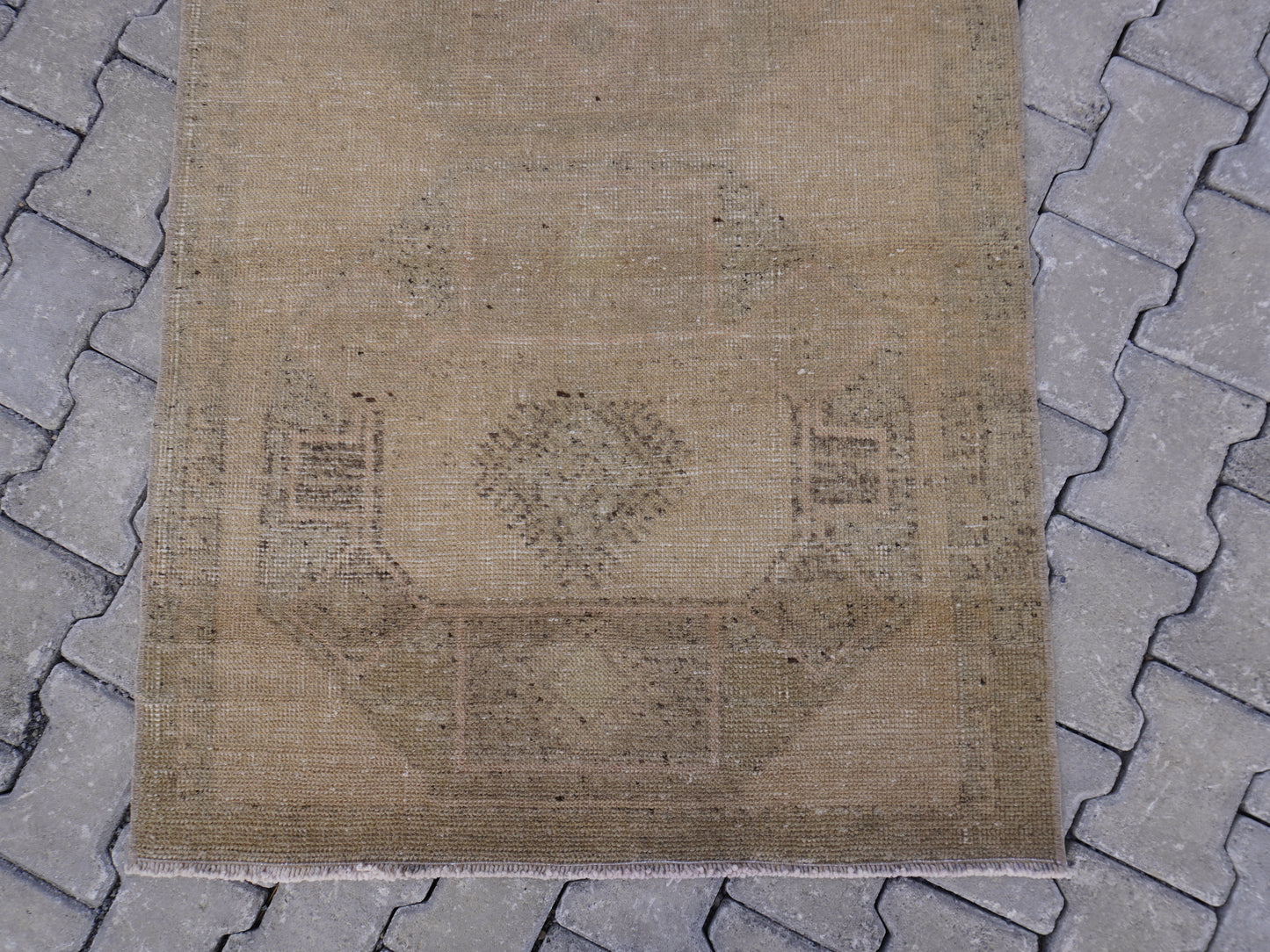 Turkish Runner Rug 3x13 ft - sku533