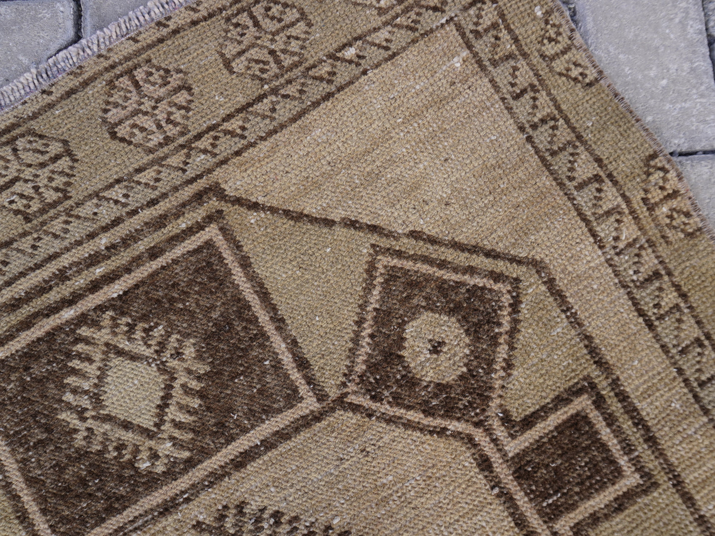 Turkish Runner Rug 3x13 ft - sku533