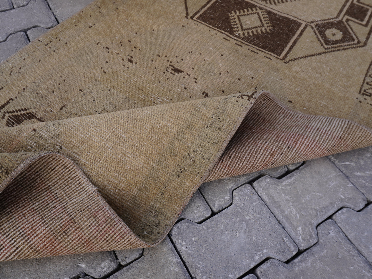 Turkish Runner Rug 3x13 ft - sku533