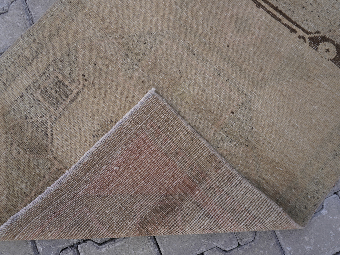 Turkish Runner Rug 3x13 ft - sku533