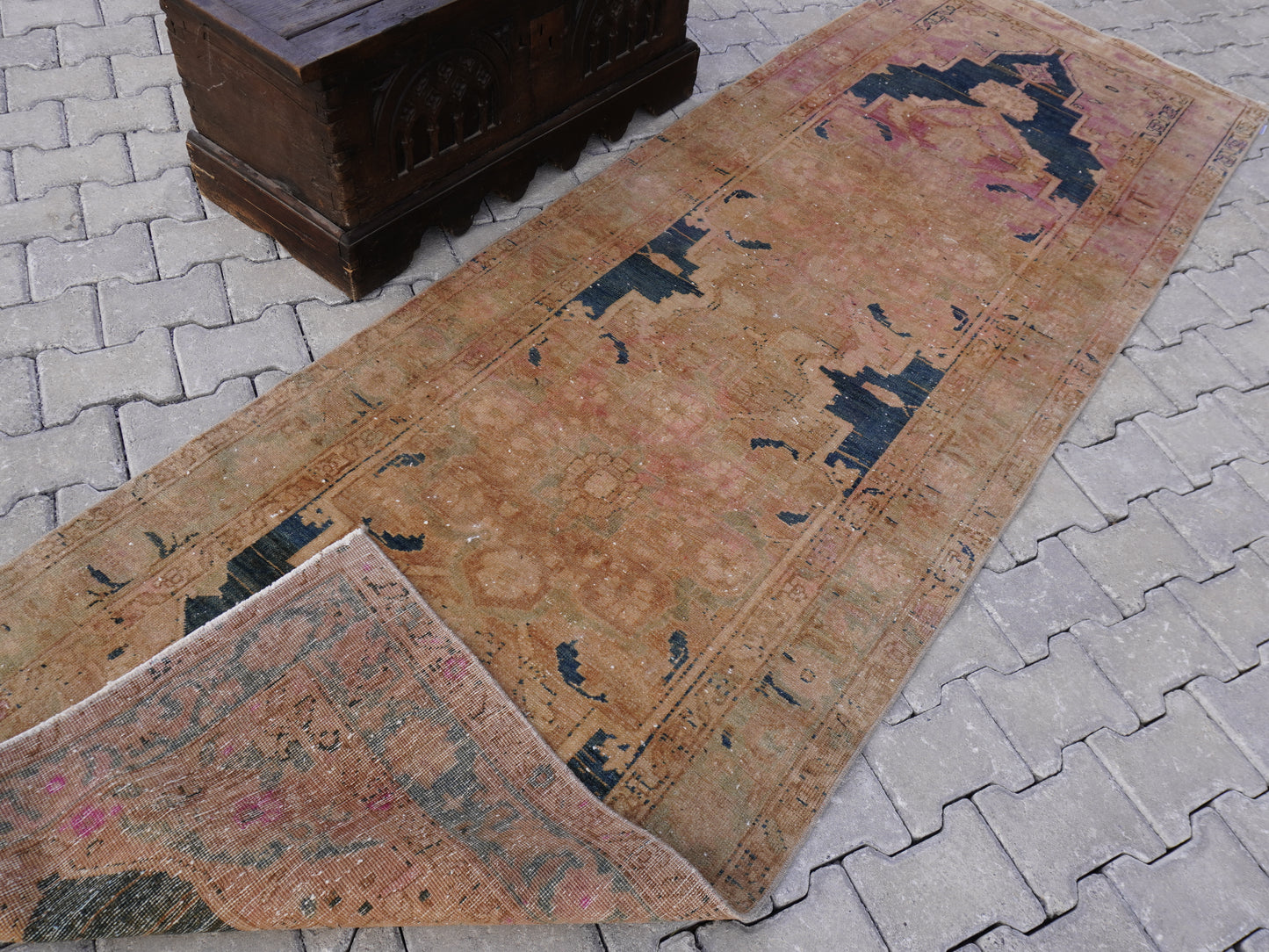 Vintage Runner Rug 3x11 ft - sku1585