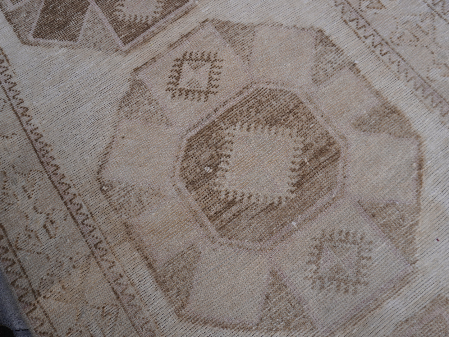 Turkish Neutral Runner Rug 3x12 ft - sku1753