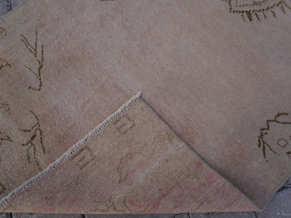 Neutral Turkish Runner Rug 3x11 ft - sku342