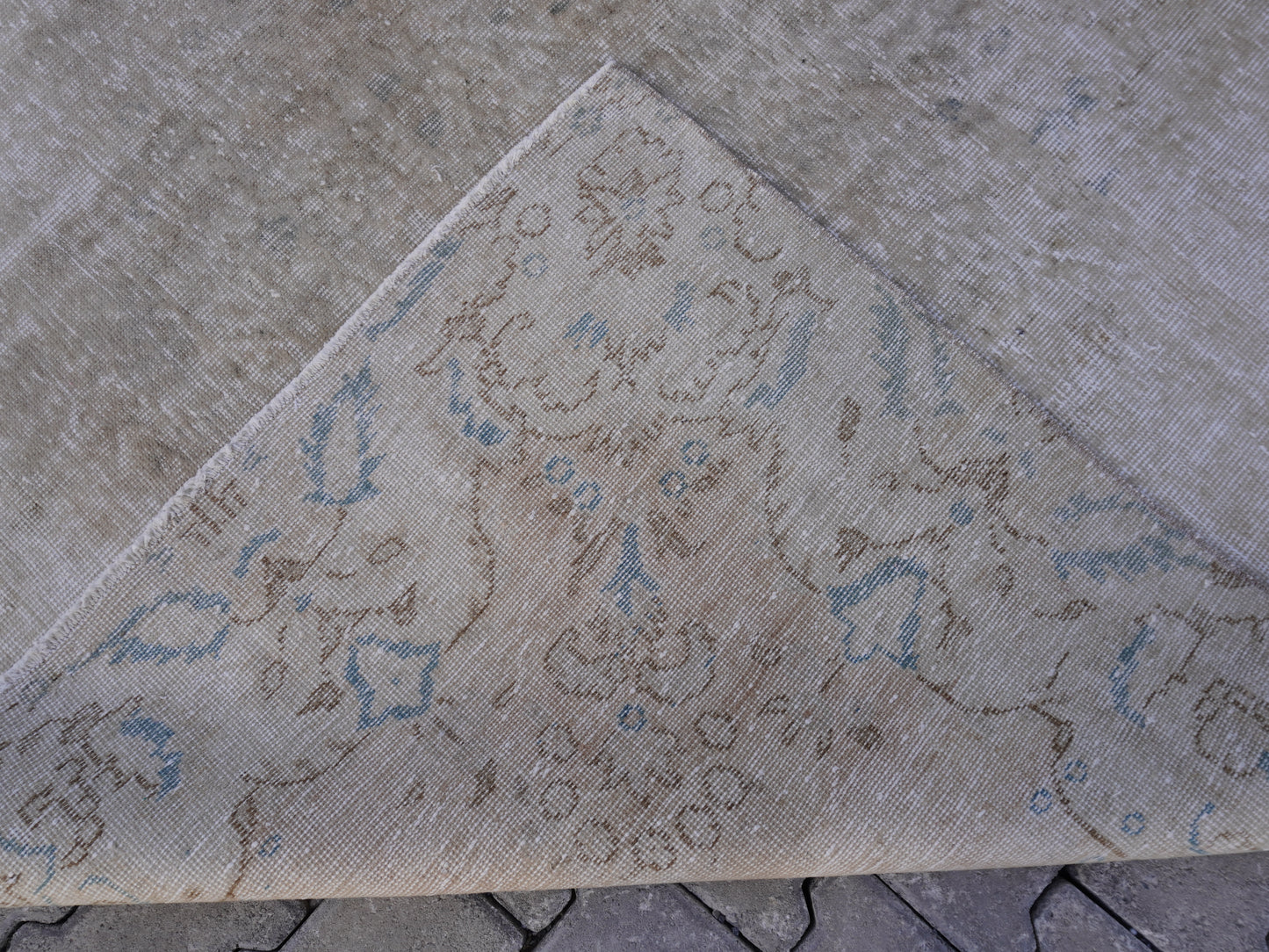 Turkish Vintage Rug 7x10 ft - skuf147