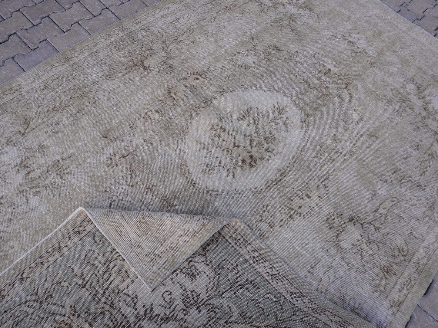 Vintage Area Rug 7x10 ft - skuf129