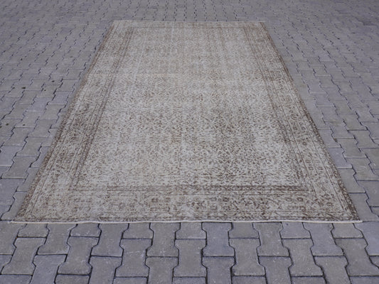Vintage Medallion Turkish Rug 7x10 ft - skuf173