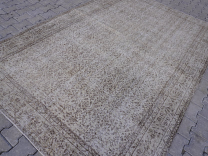 Vintage Medallion Turkish Rug 7x10 ft - skuf173