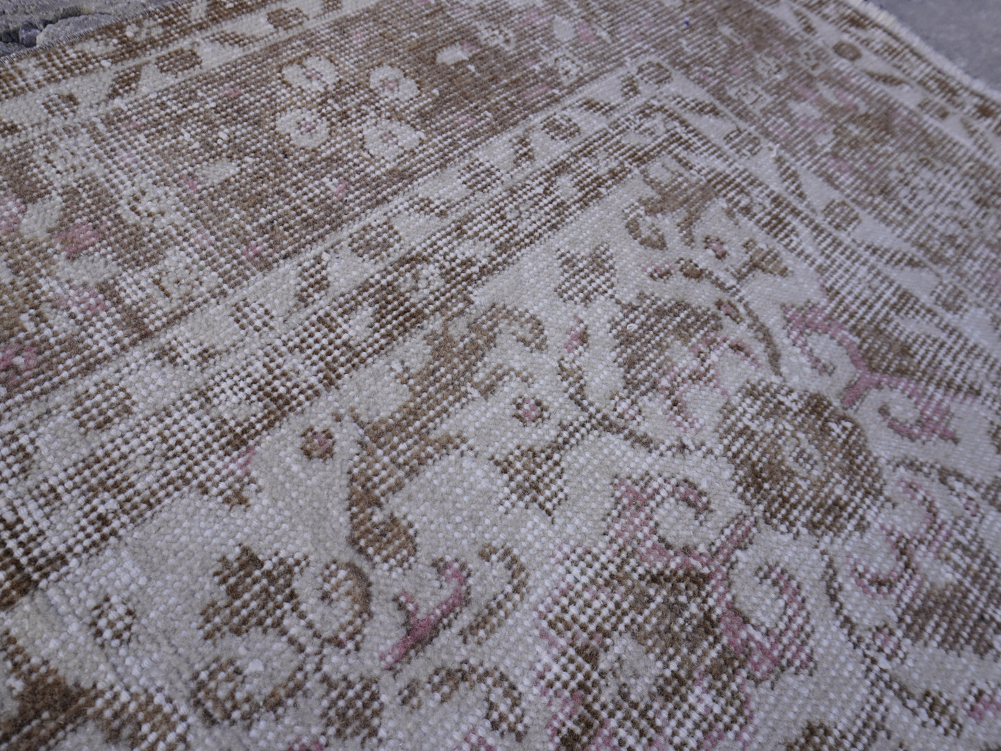 Vintage Wool Area Rug 6x11 ft - skuf78
