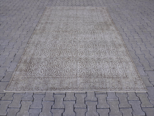 Vintage Area Wool Rug 7x10 Ft -skuf41