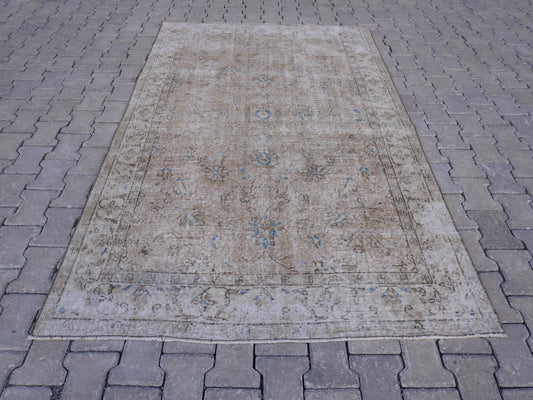 Vintage Neutral Rug 5x8 ft - skuf206