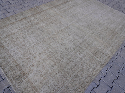 Vintage Neutral Rug 6x9 ft - skuf195
