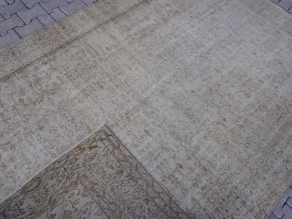 Vintage Neutral Rug 6x9 ft - skuf195