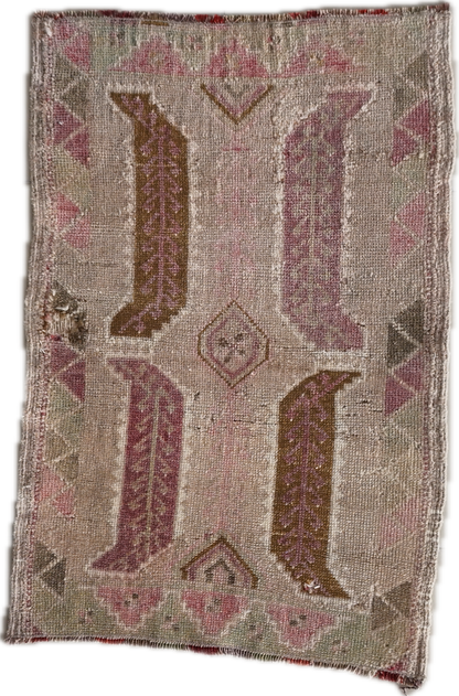 Home Decor Small Vintage Rug 2x3 ft - skuy68