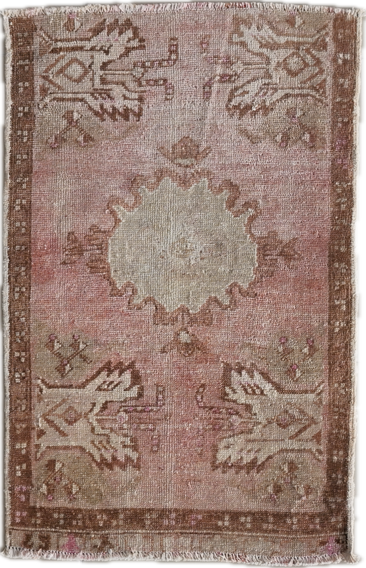 Hand Made Mini Decor Rug 2x3 ft - skuy141