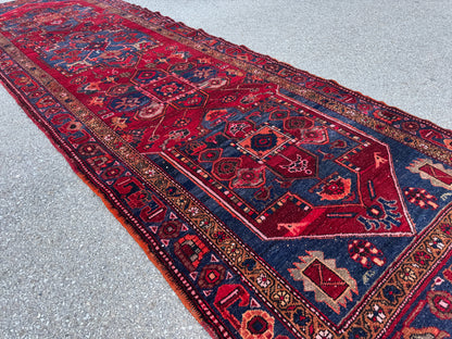 Oreintal Wool Runner Rug 4x12- sku1854