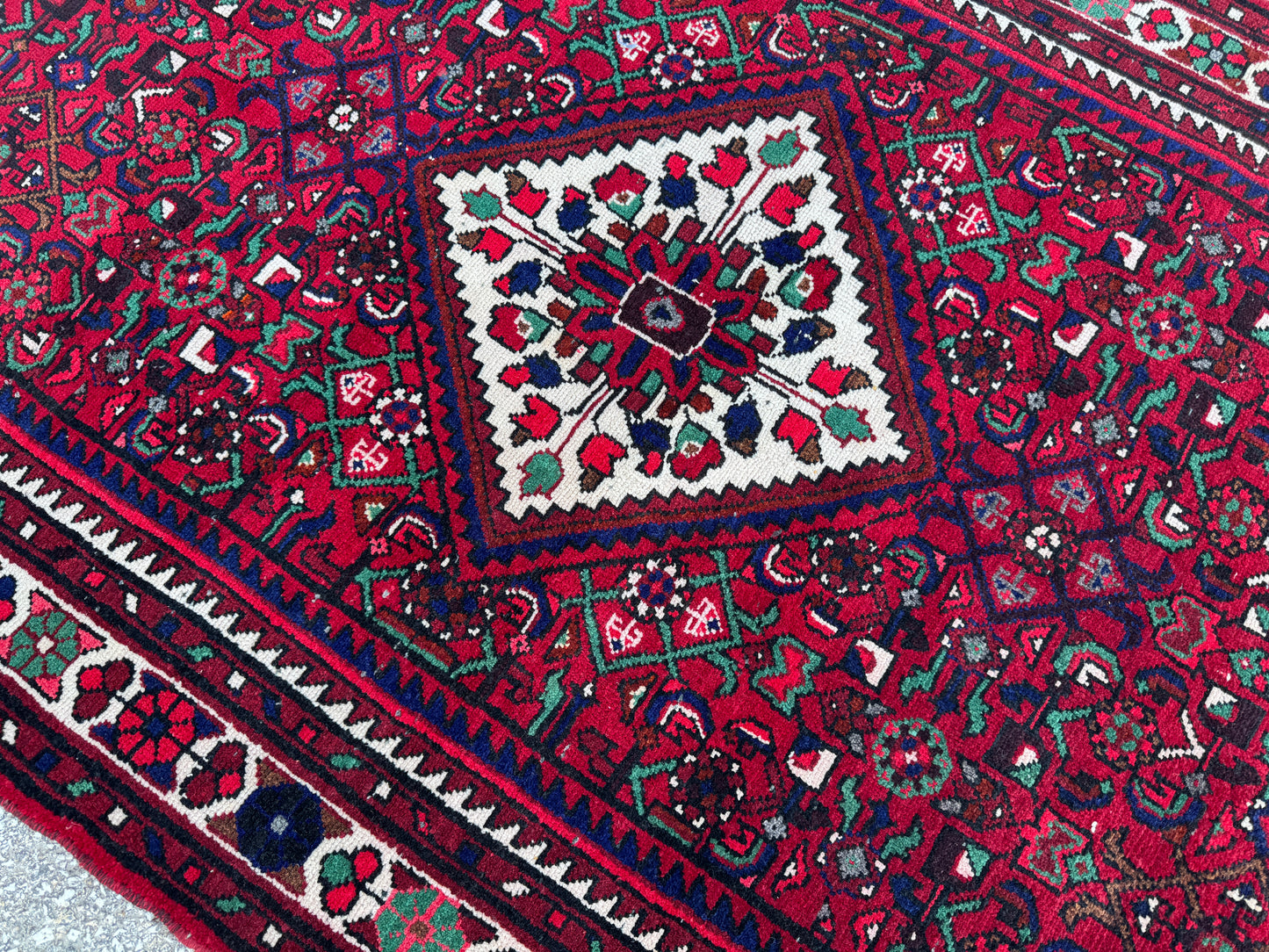 Persian Hand Woven Runner Rug 4x10 - sku1855