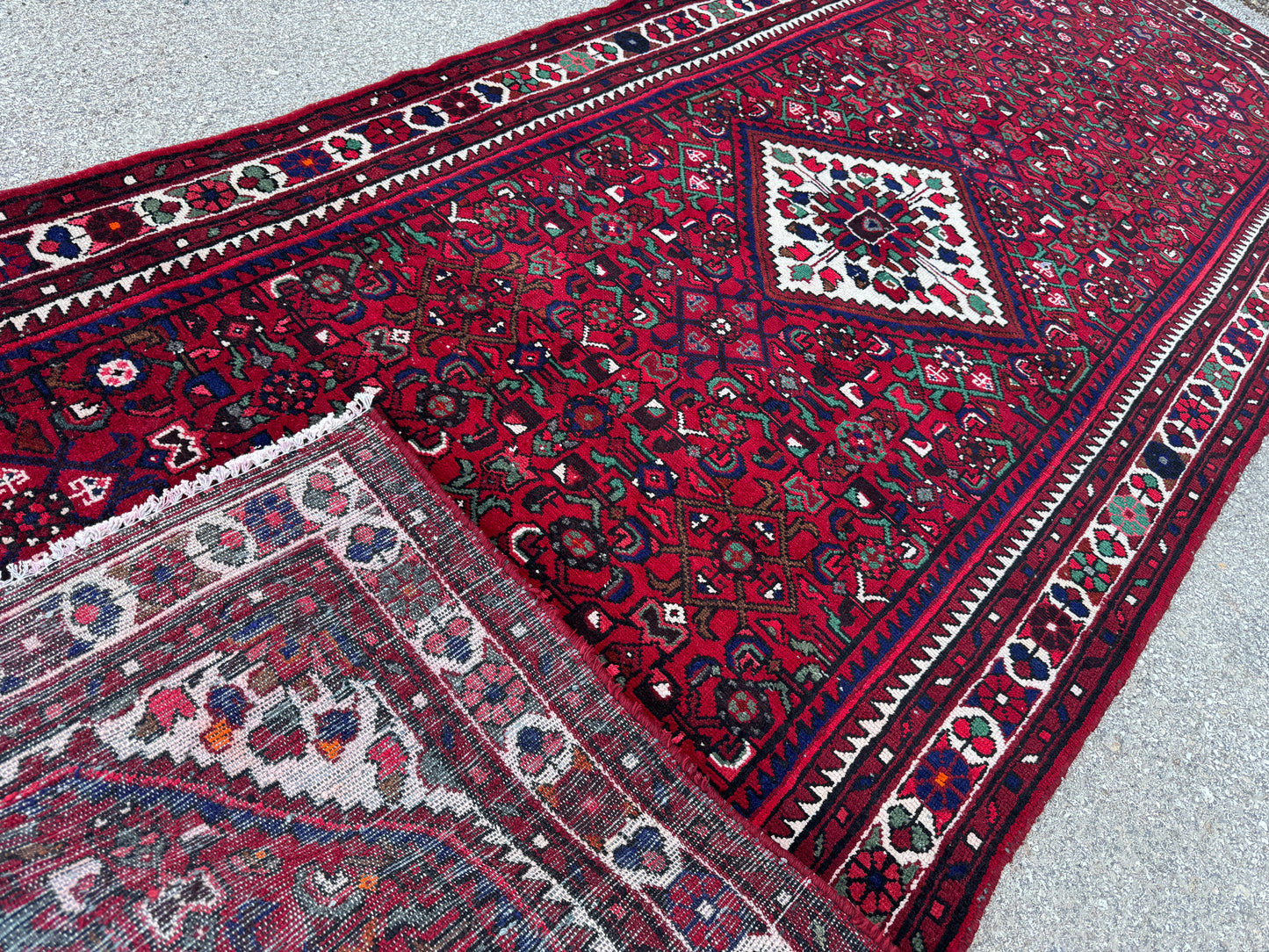 Persian Hand Woven Runner Rug 4x10 - sku1855