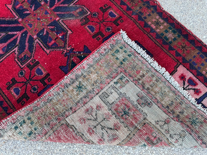 Hand Knotted Wool Runner Rug 3x10 - sku1856