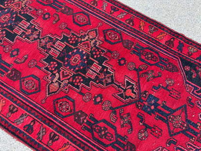 Persian Runner Rug 3x9 - sku1878