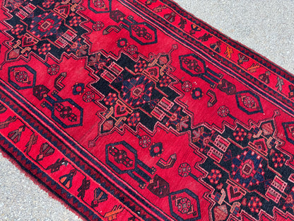 Persian Runner Rug 3x9 - sku1878