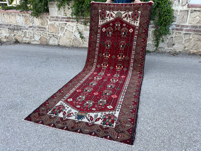 Persian Runner Rug 4x9 - sku1877