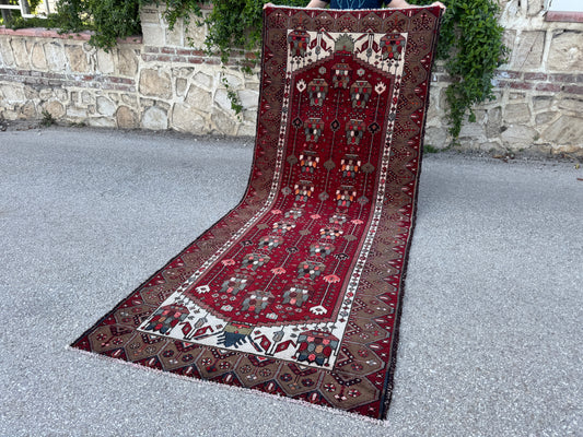 Persian Runner Rug 4x9 - sku1877