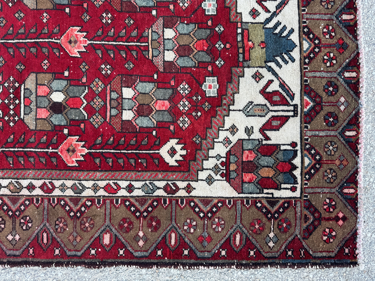 Persian Runner Rug 4x9 - sku1877