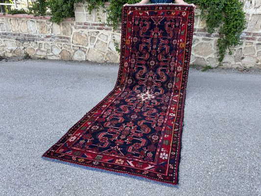Hand Made Persian Runner Rug 3x9 - sku1864