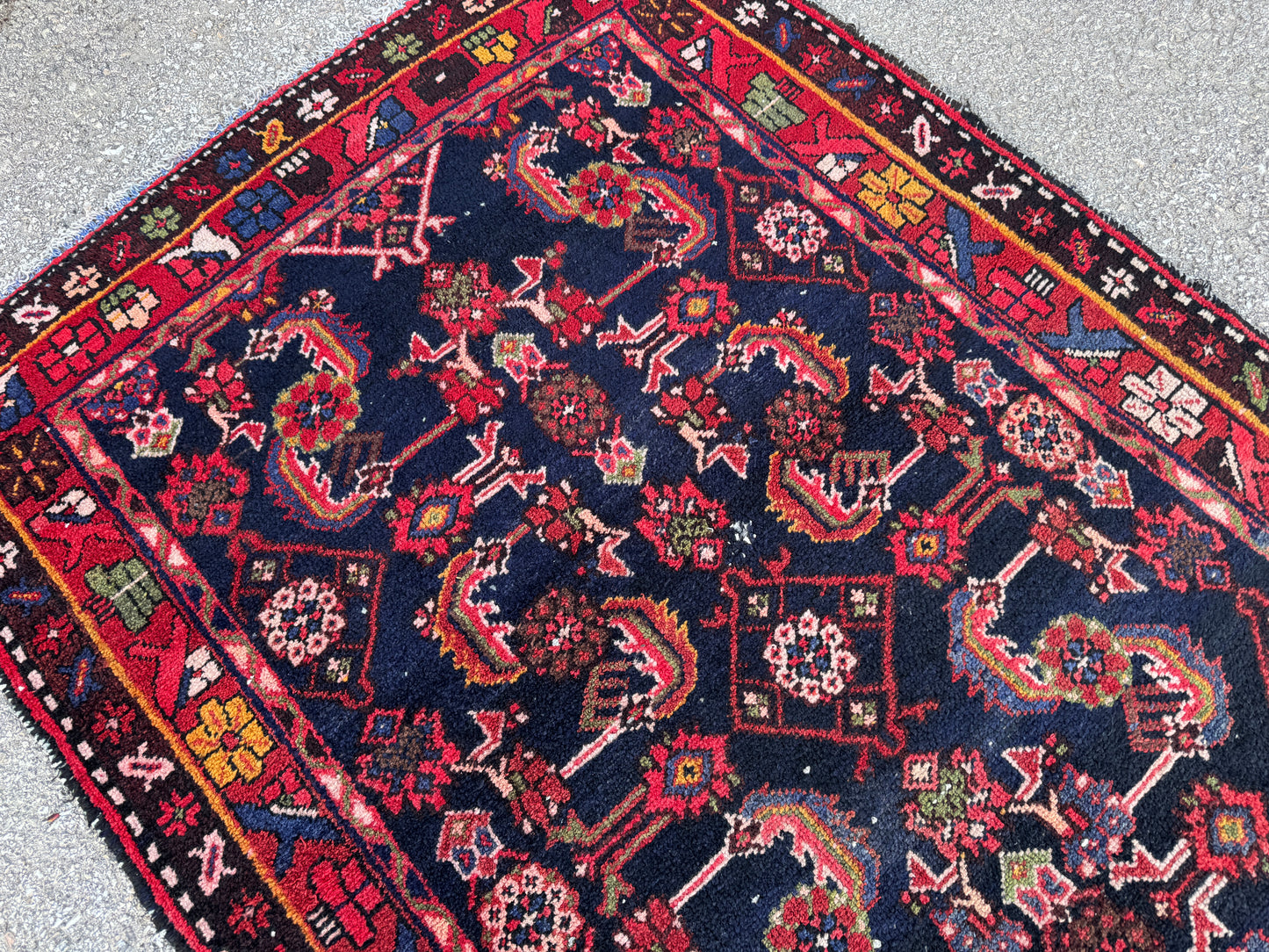 Hand Made Persian Runner Rug 3x9 - sku1864