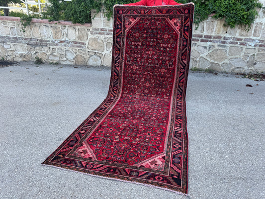 Antique Persian Runner Rug 4x10 - sku1890