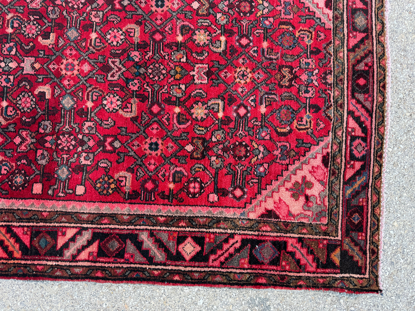 Antique Persian Runner Rug 4x10 - sku1890