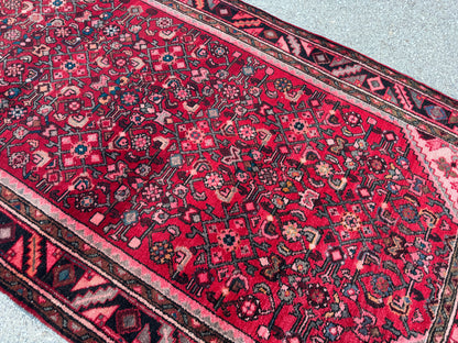 Antique Persian Runner Rug 4x10 - sku1890