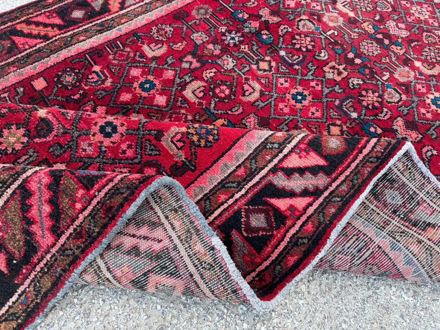 Antique Persian Runner Rug 4x10 - sku1890