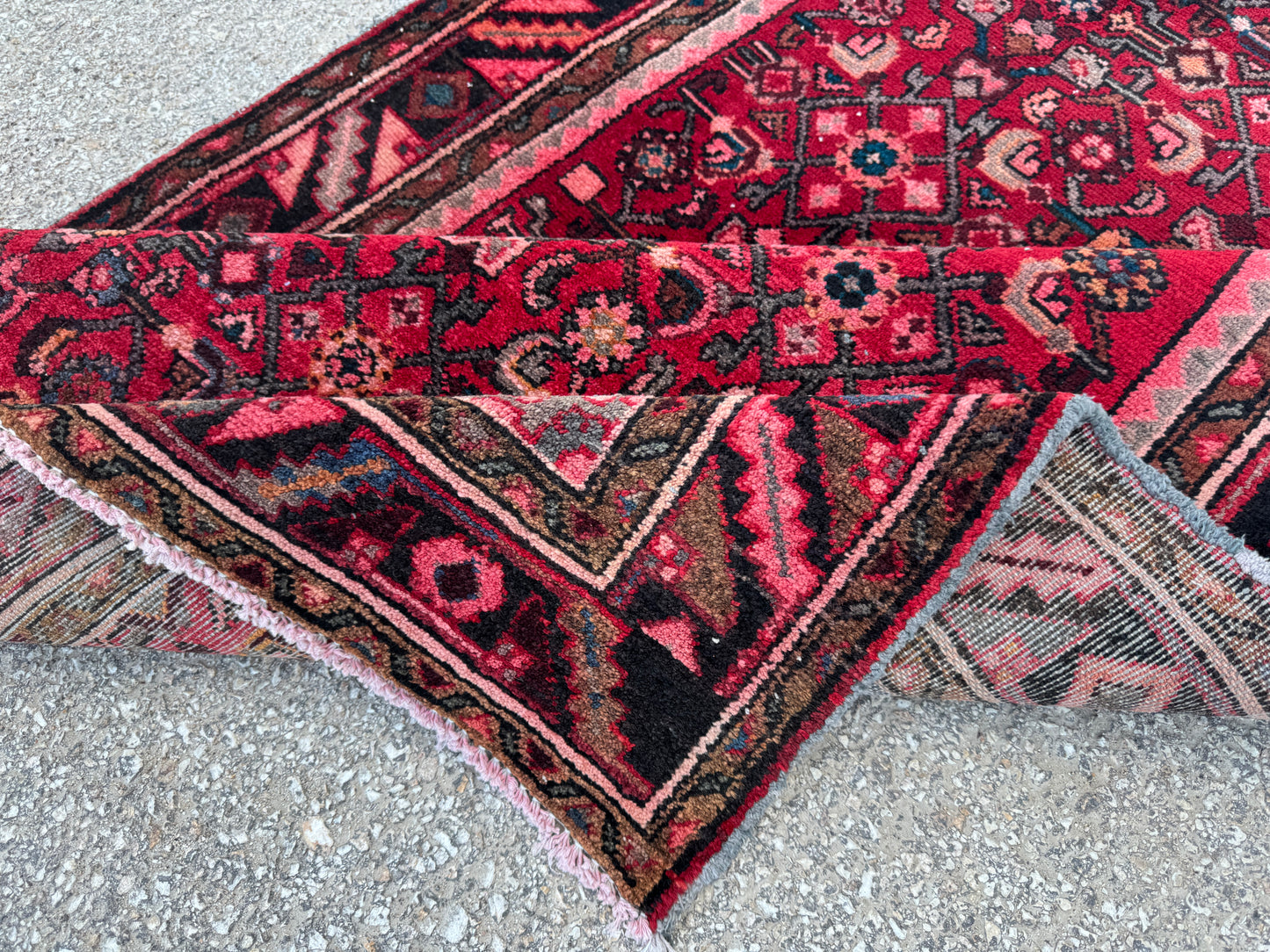 Antique Persian Runner Rug 4x10 - sku1890