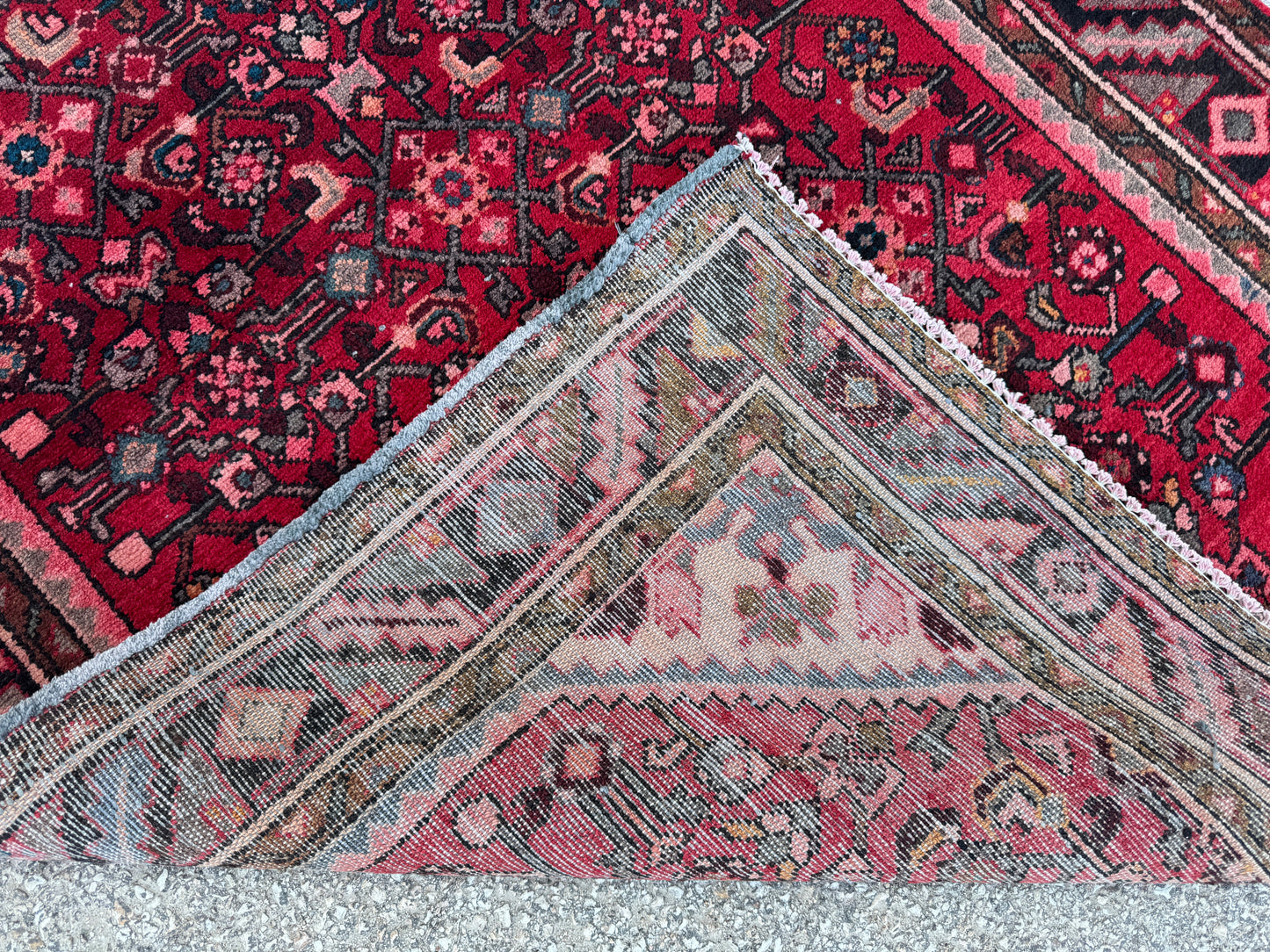 Antique Persian Runner Rug 4x10 - sku1890