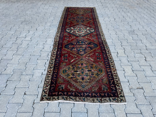 Vintage Runner Rug 3x10 ft - sku1679