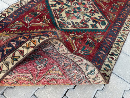 Vintage Runner Rug 3x10 ft - sku1679