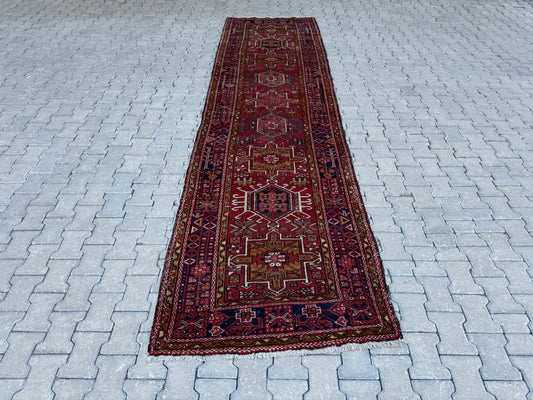 Vintage Long Runner Rug 3x14 ft - sku1692
