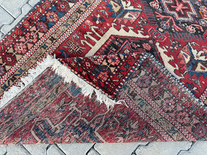 Vintage Runner Rug Wool 3x11 ft - sku1694