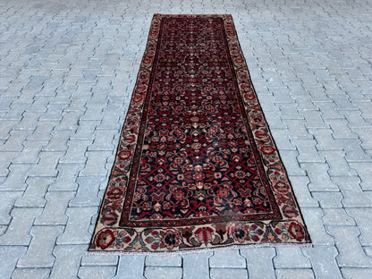 Wool Runner Rug Rustic 3x10 ft - sku1700