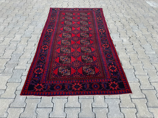 Persian Vintage Rug 4x7 ft - sku129