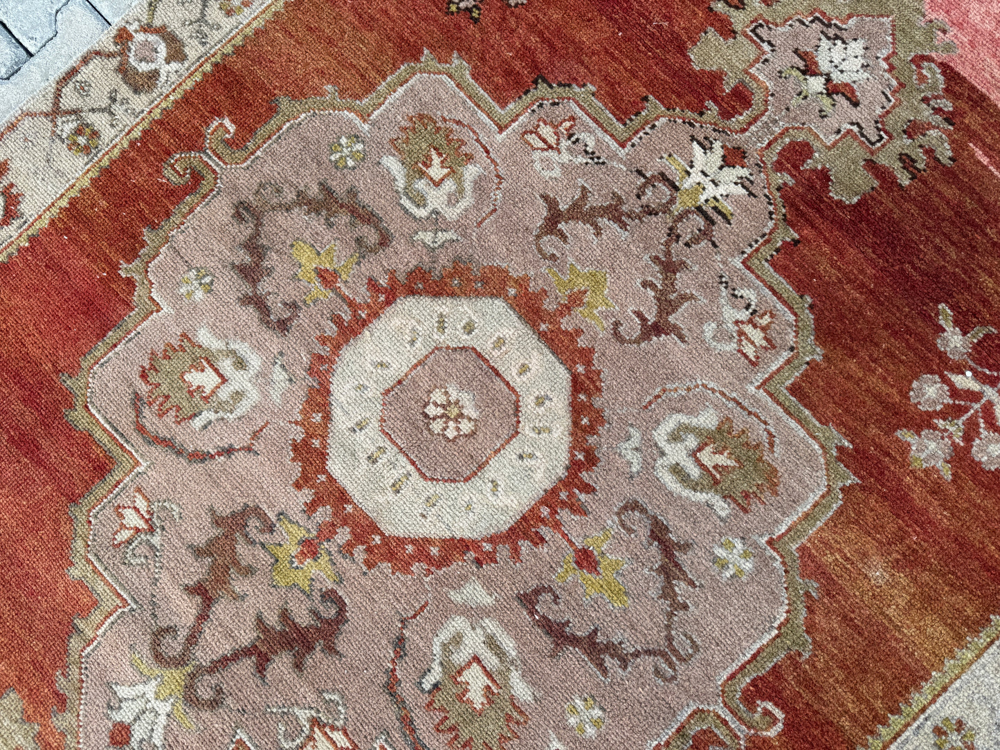 Vintage Anatolian Hand Made Rug 4x8 ft - sku293