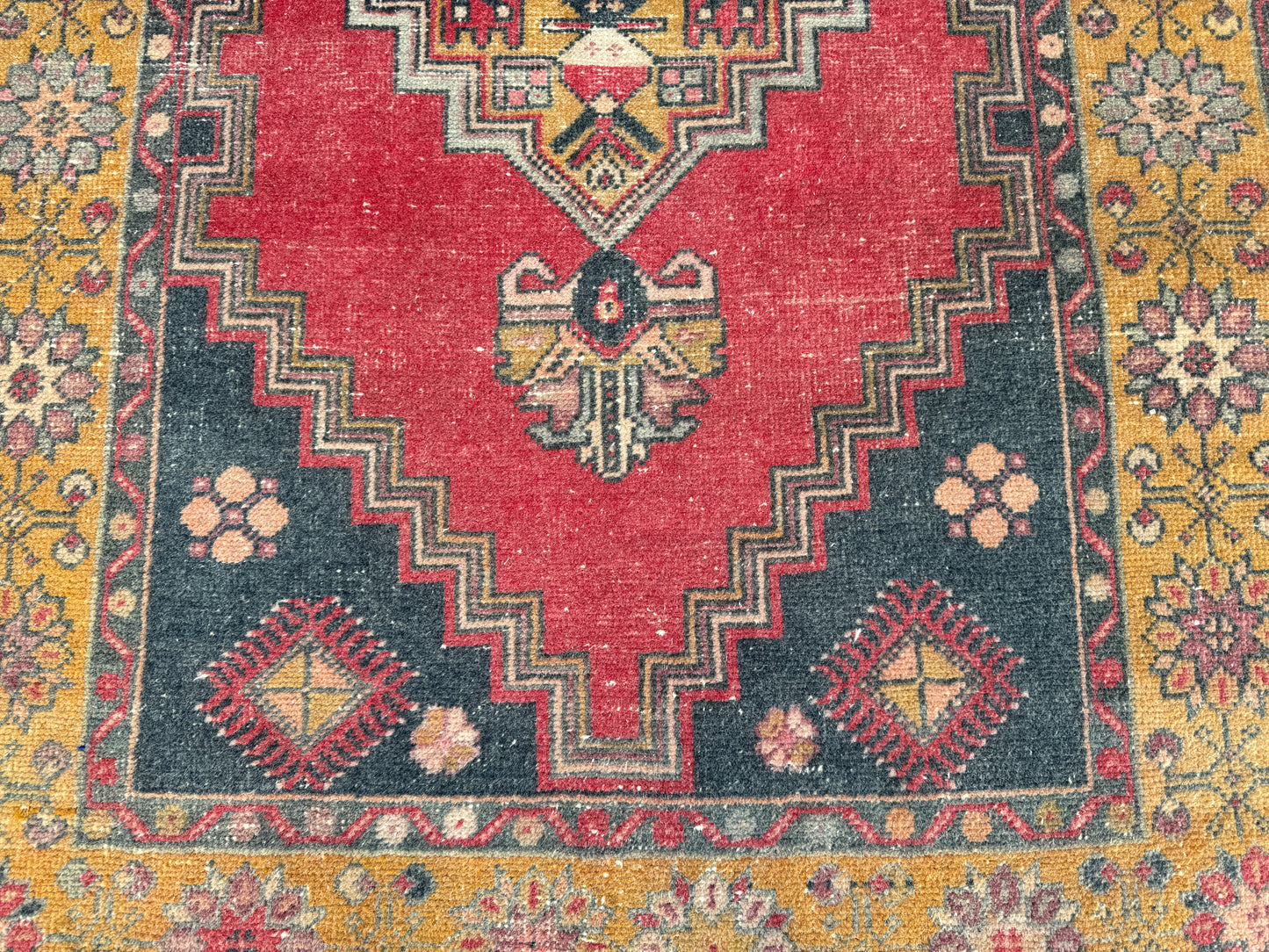 Wool Anatolian Rug 4x7 ft - sku117