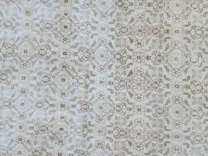 6x8 Neutral Rug, Hand Knotted Rustic Home Decor, Eco Friendly