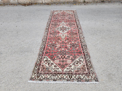 Bohem Soft Runner Rug 3x9: Hand Crafted Rustic Decor, Persian Design