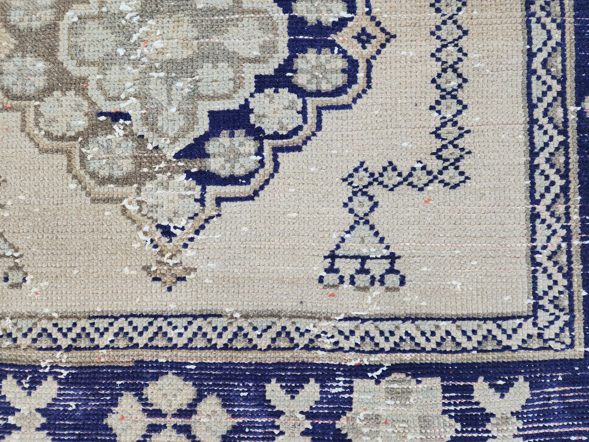 3x10 Geometric Runner Rug, Home Hallway Decor Runner, Rustic Boho Decor, Turkish hand Made