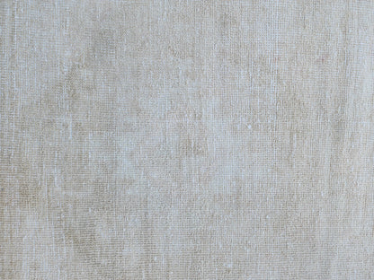 Beige Wool Runner Rug 3x12: Handmade Oriental Farmhouse Decor