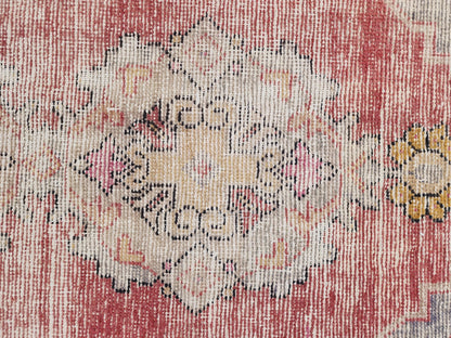 3x8 Vintage Boho Runner Rug, Anatolian Boho Carpet, Kitchen Vintage Hand Made Carpet